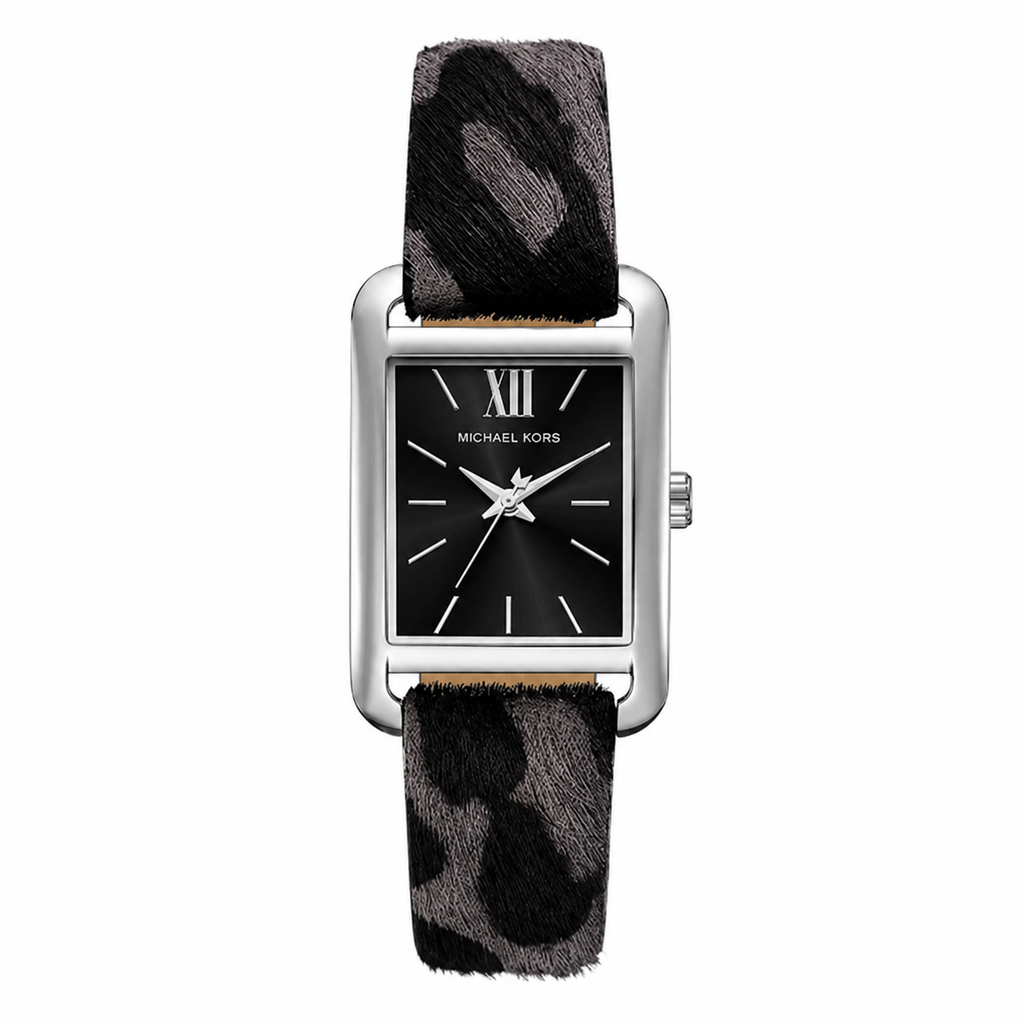 Michael Kors Monroe MK01199 Women’s Watch – Leopard Print Calf Hair Design