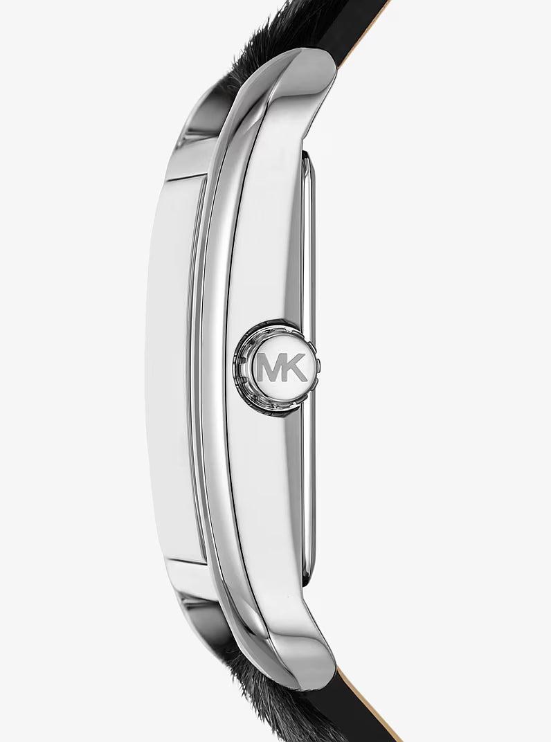 Michael Kors Monroe MK01199 Women’s Watch – Leopard Print Calf Hair Design
