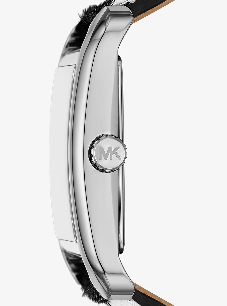Michael Kors MK01147 Women’s Watch - Zebra Print Calf Hair Strap