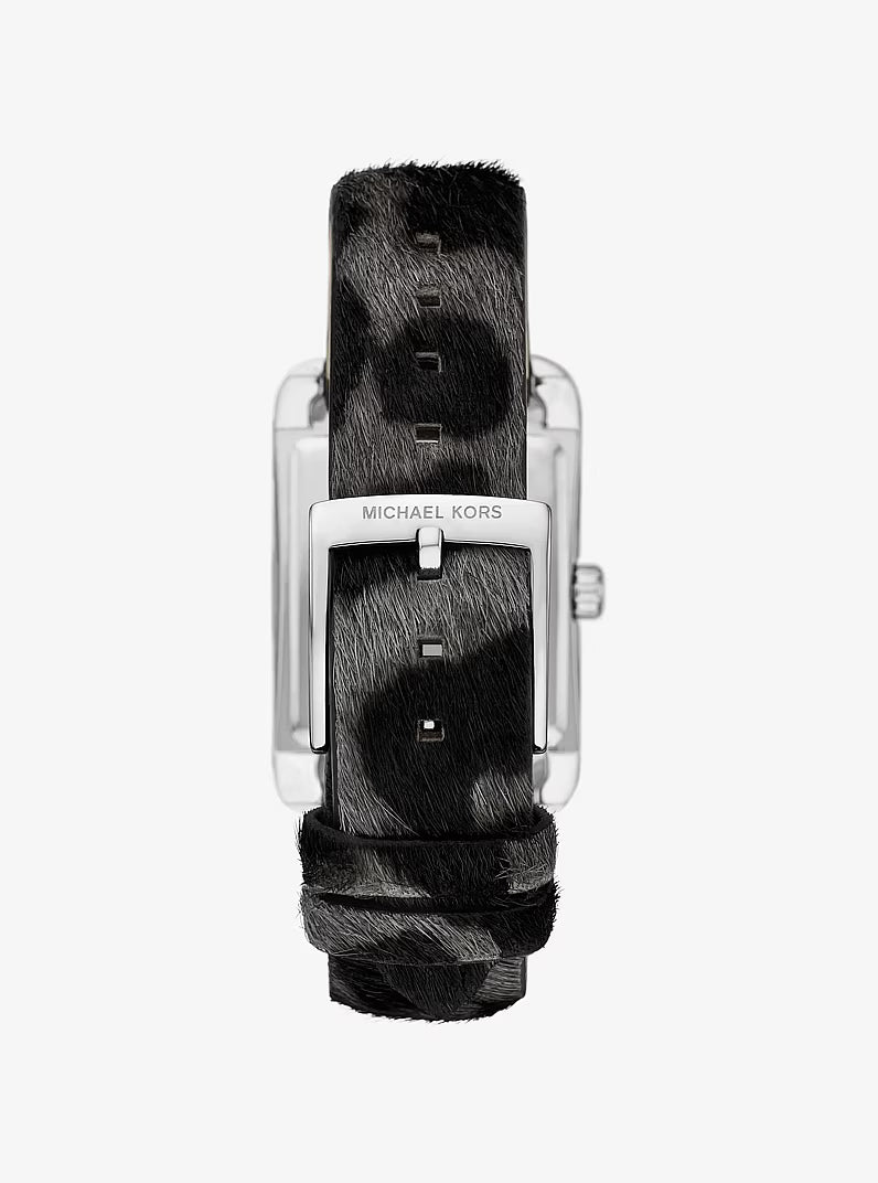 Michael Kors Monroe MK01199 Women’s Watch – Leopard Print Calf Hair Design