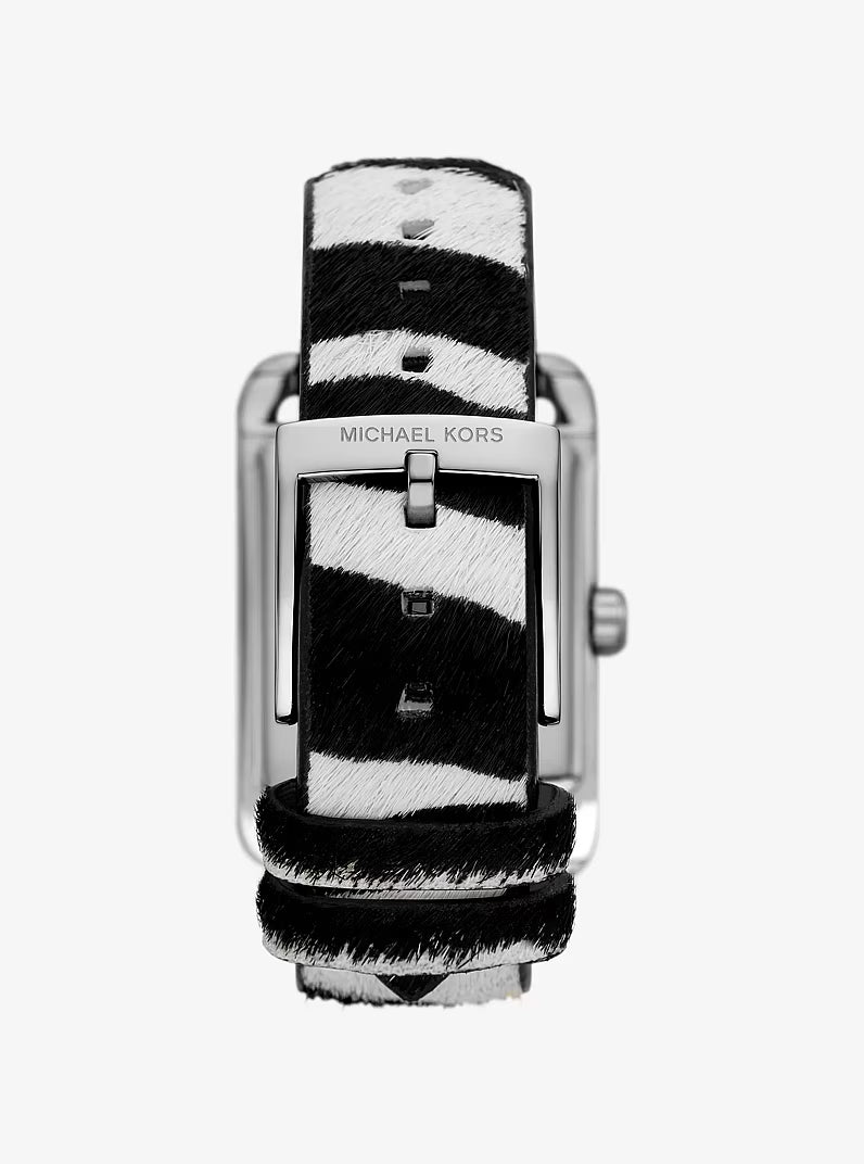 Michael Kors MK01147 Women’s Watch - Zebra Print Calf Hair Strap