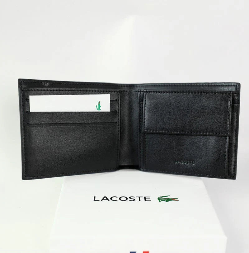 LC Black Leather Wallet For Men