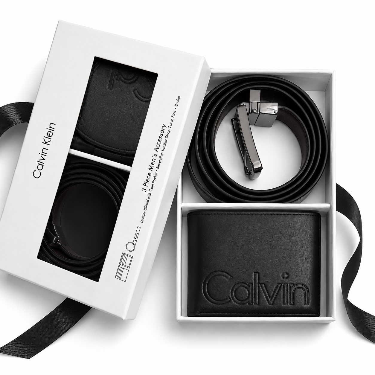 Calvin Klein Wallet & Belt Set