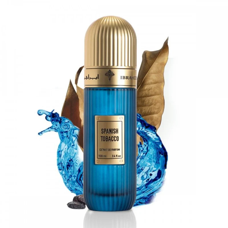 Spanish Tobacco for Men by Ibrahim Al Qurashi – Extrait de Parfum 100ml